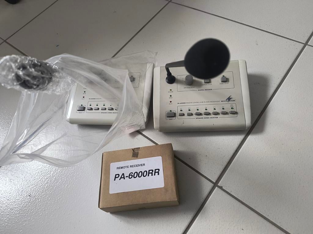 PA desktop micro, Telecommunicatie, Antennes en Masten, Ophalen of Verzenden