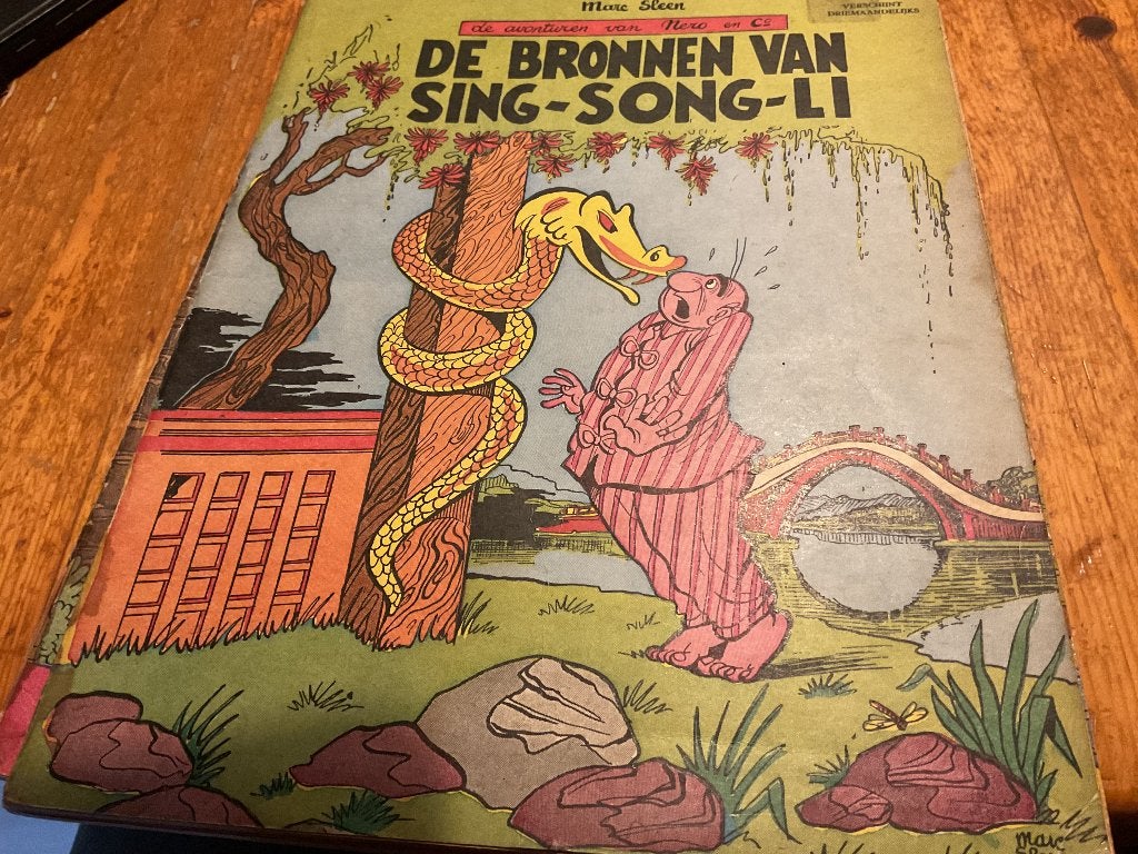 Nero Strips, Boeken, Gelezen, Marc Sleen, Ophalen of Verzenden, Meerdere stripboeken