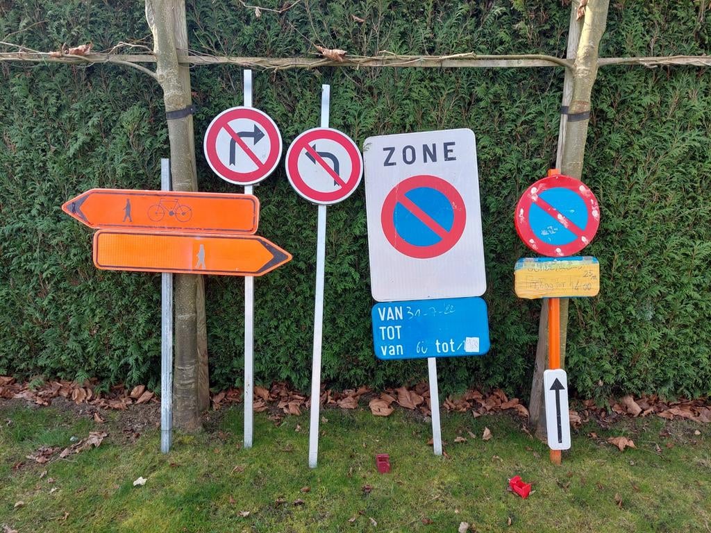 Verkeersborden, Doe-het-zelf en Bouw, Overige Doe-Het-Zelf en Bouw, Ophalen