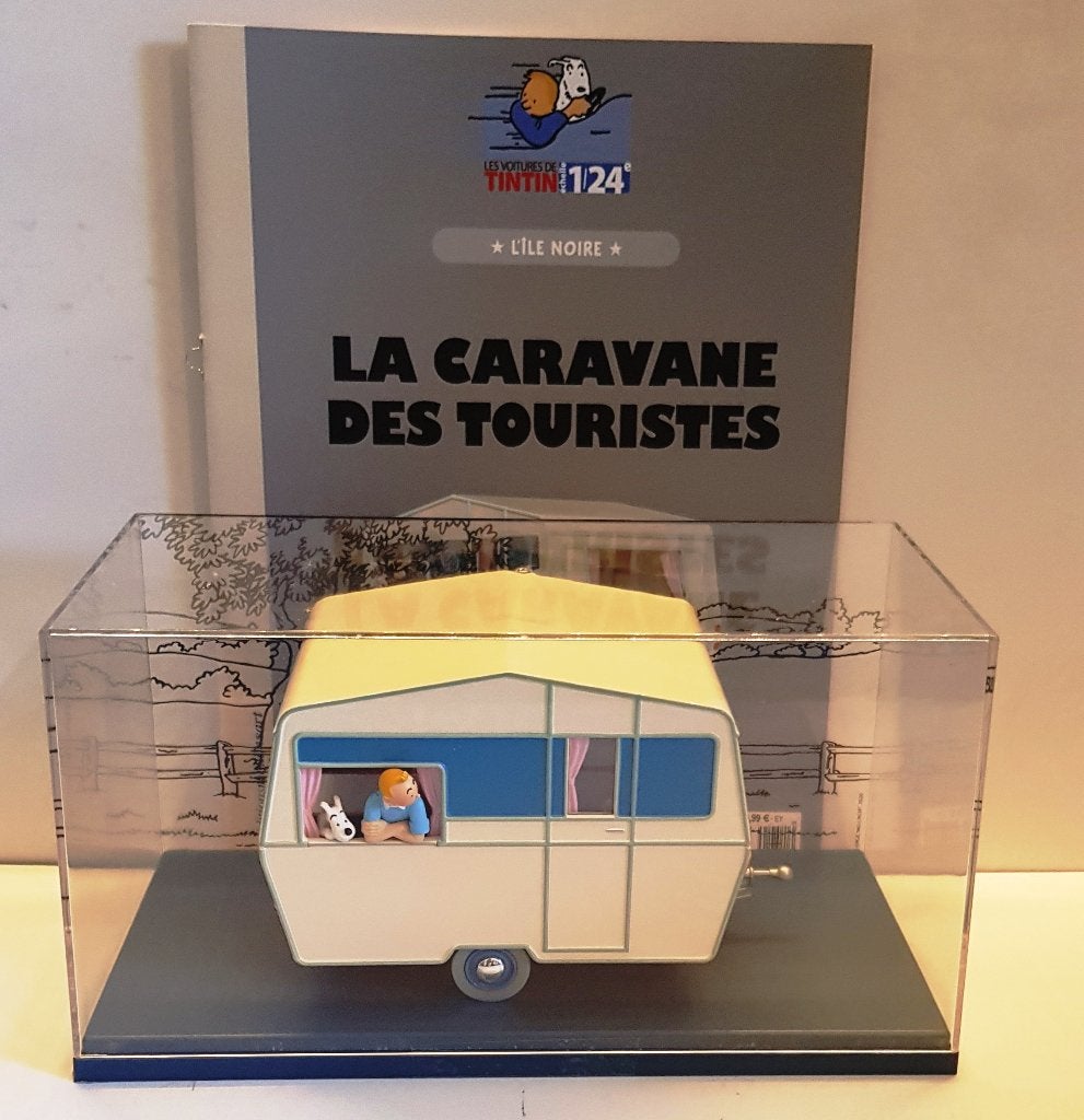 Les voitures de Tintin 1/24 N51 "La caravane des touristes", Collections, Envoi, Tintin, Neuf, Statue ou Figurine