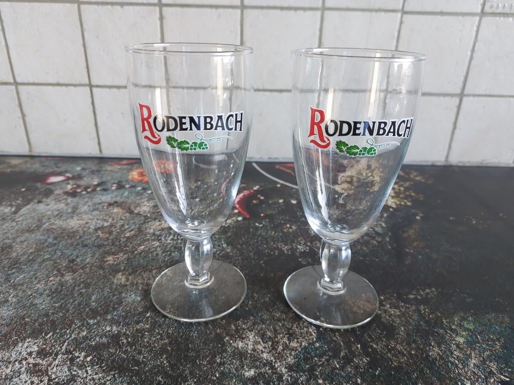 Rodenbach bierglas, Verzamelen, Glas en Drinkglazen, Ophalen of Verzenden, Zo goed als nieuw, Bierglas