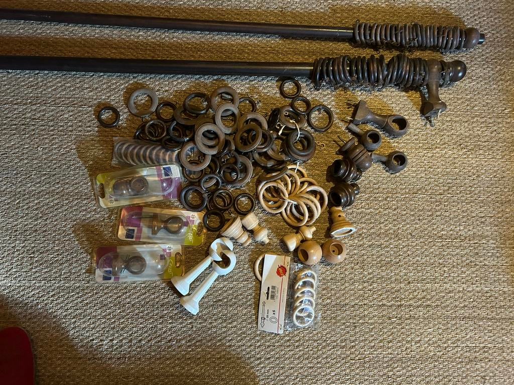 Barres et lots d’Accessoire rideaux, Ophalen, Gebruikt