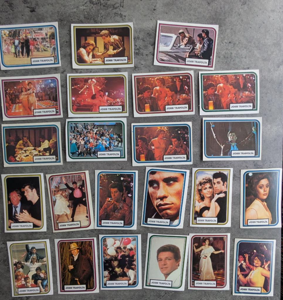 MONTY TRAVOLTA 23X GREASE ANNO 1978 PLAATJES, Verzenden