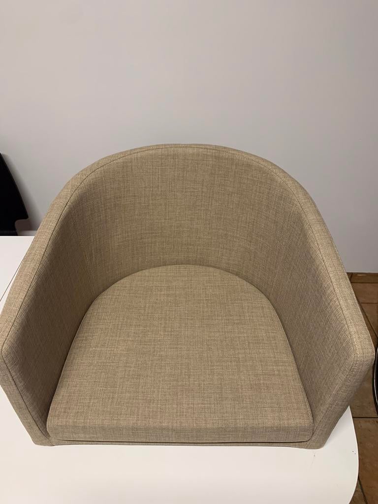 Kuipzetel (zonder poten) 2 STUKS VOOR 10€, Huis en Inrichting, Fauteuils, Ophalen, Nieuw, Stof