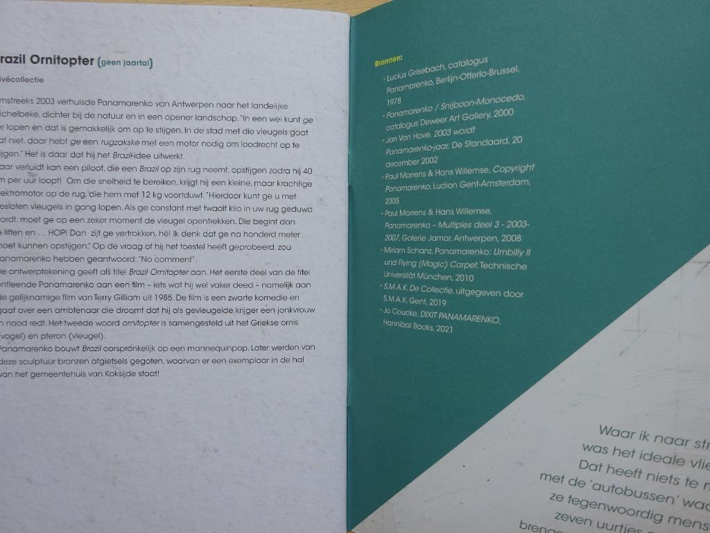 Panamarenko, come fly with me, 2022 - Ten Bogaerde Koksijde, Boeken, Ophalen of Verzenden, Nieuw, Beeldhouwkunst