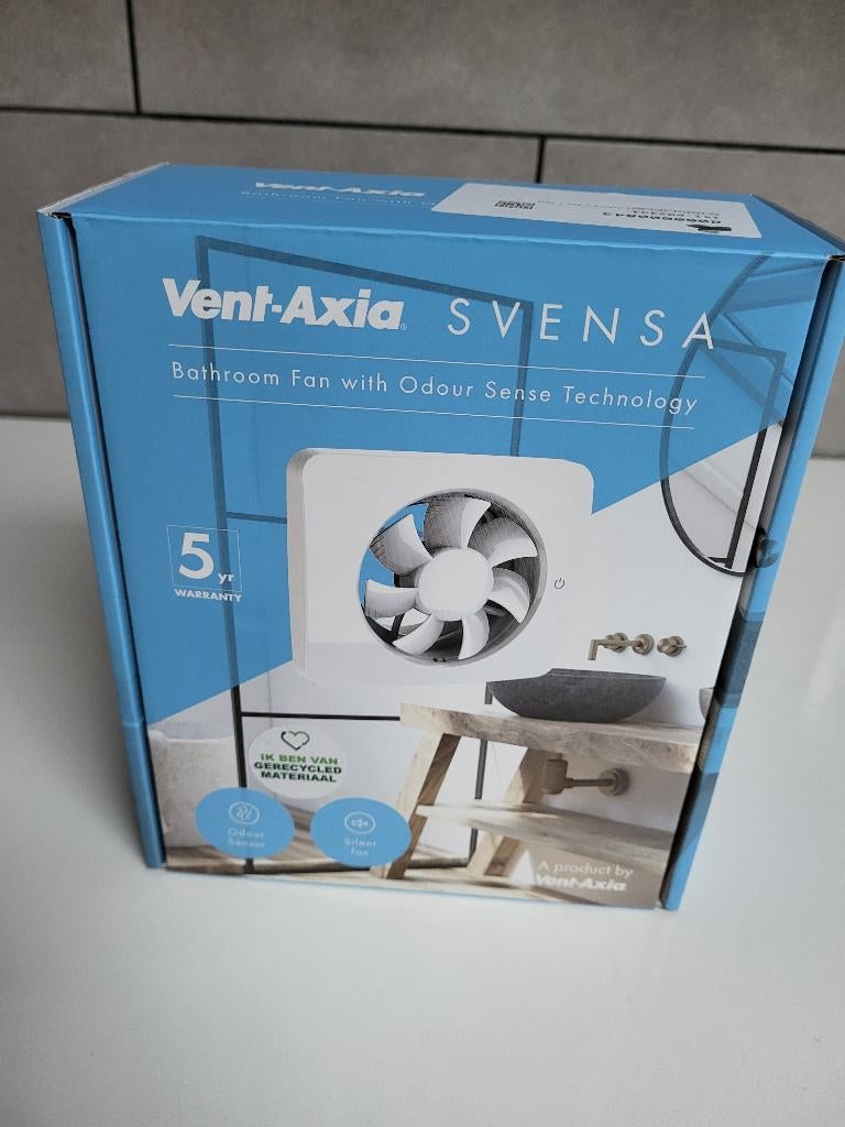 Badkamerventilator Svensa Pure Air, Enlèvement ou Envoi, Neuf