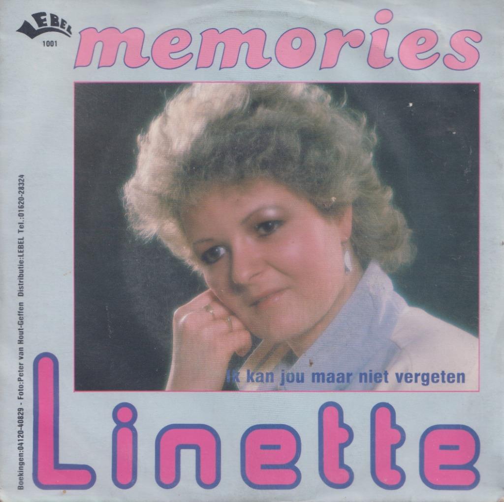 Lisette – Memories / Ik kan jou maar niet verlaten - Single, Gebruikt, 7 inch, Single, Ophalen of Verzenden