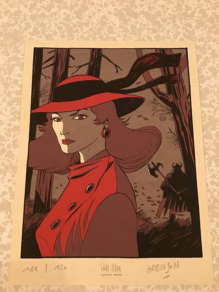 Sérigraphie Olivier Grenson, Livres, BD, Comme neuf