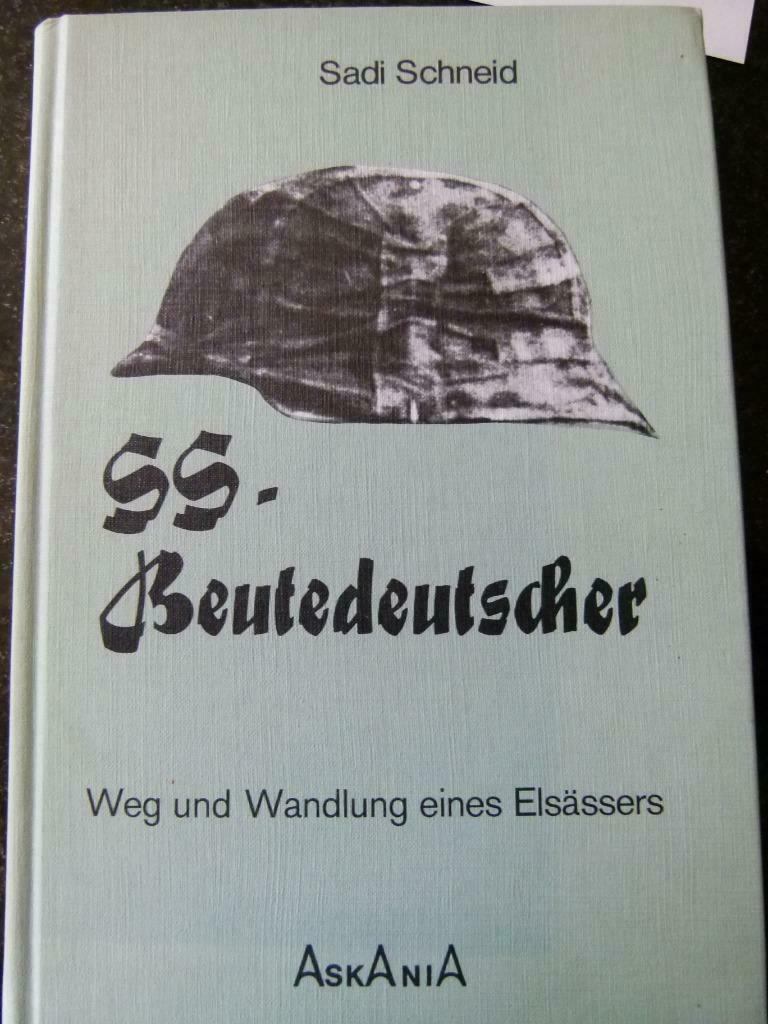 SS-Beutedeutscher - Sadi Schneid, Enlèvement ou Envoi, Comme neuf, Deuxième Guerre mondiale, Armée de terre
