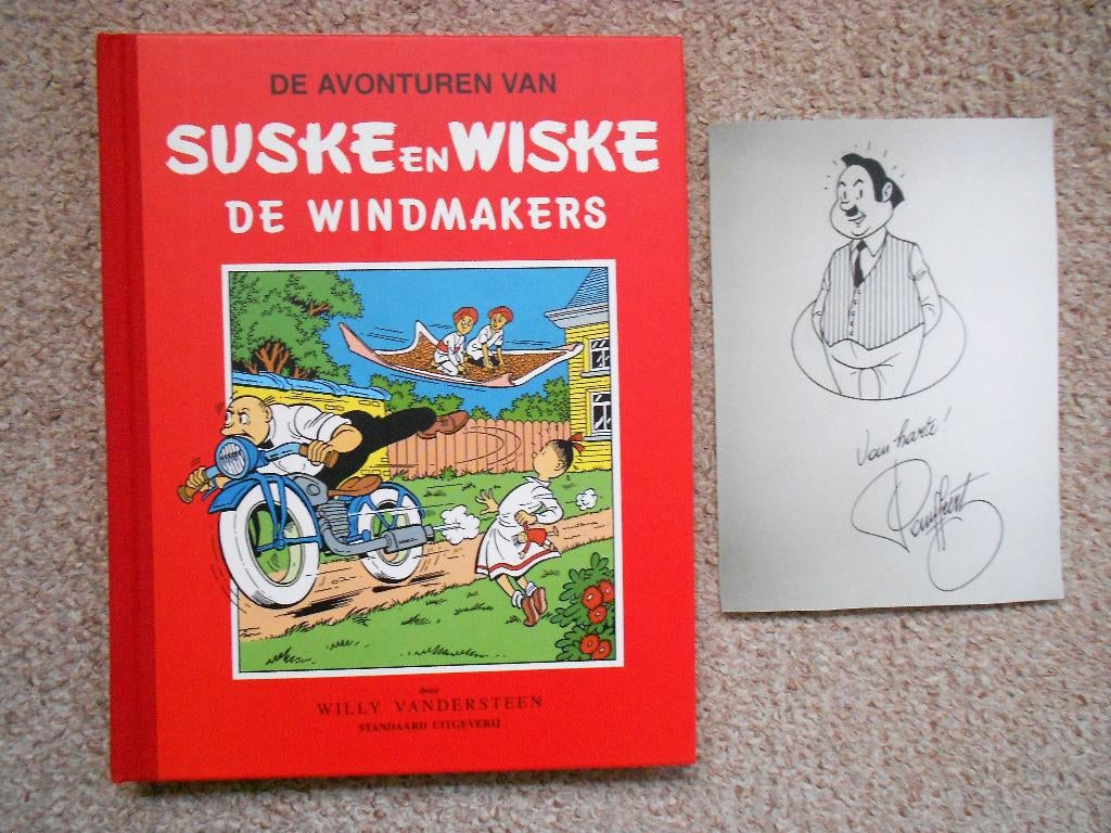 Suske en Wiske 41 Klassiek - De Windmakers + tek Paul Geerts, Willy Vandersteen, Eén stripboek, Nieuw, Ophalen of Verzenden