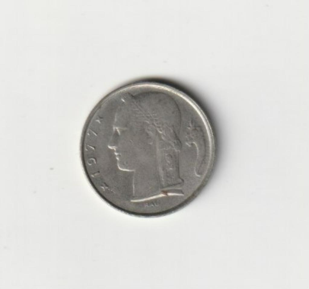BELGIE BELGIUM  BAUDOUIN 5 FRANK 1977 NL, Postzegels en Munten, Munten | België, Ophalen of Verzenden, Metaal, Losse munt