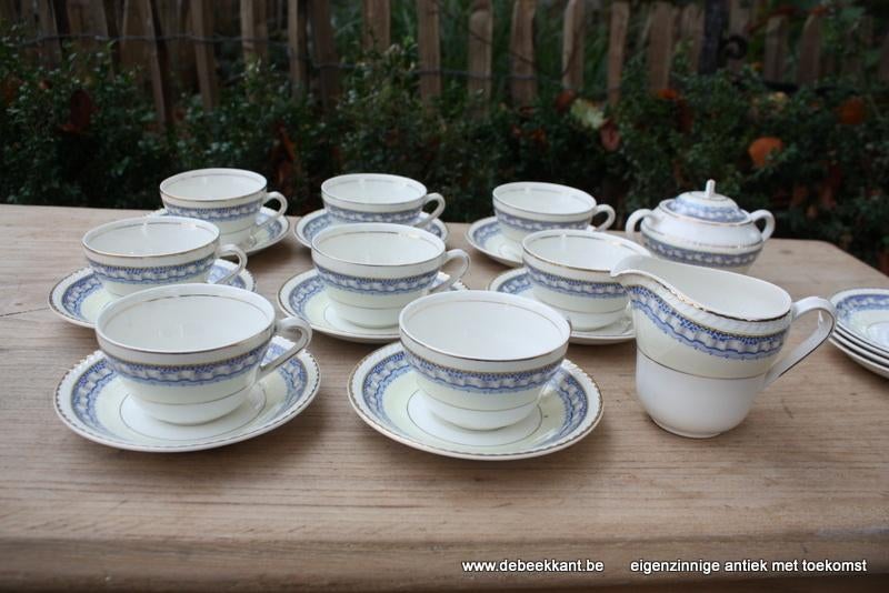 Retro vintage oud koffieservies Portland, Ophalen of Verzenden