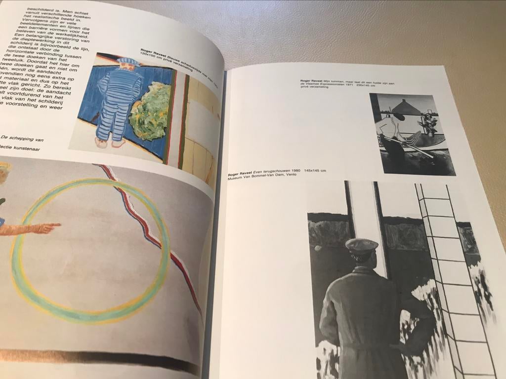 Nieuwe Figuratie Raveel Elias Lucassen Theys 25pag, Ophalen of Verzenden, Zo goed als nieuw, Schilder- en Tekenkunst