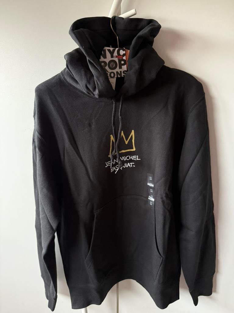 NIEUWE Uniqlo Pullover Hoodie, Uniqlo, Maat 48/50 (M), Zwart, Nieuw
