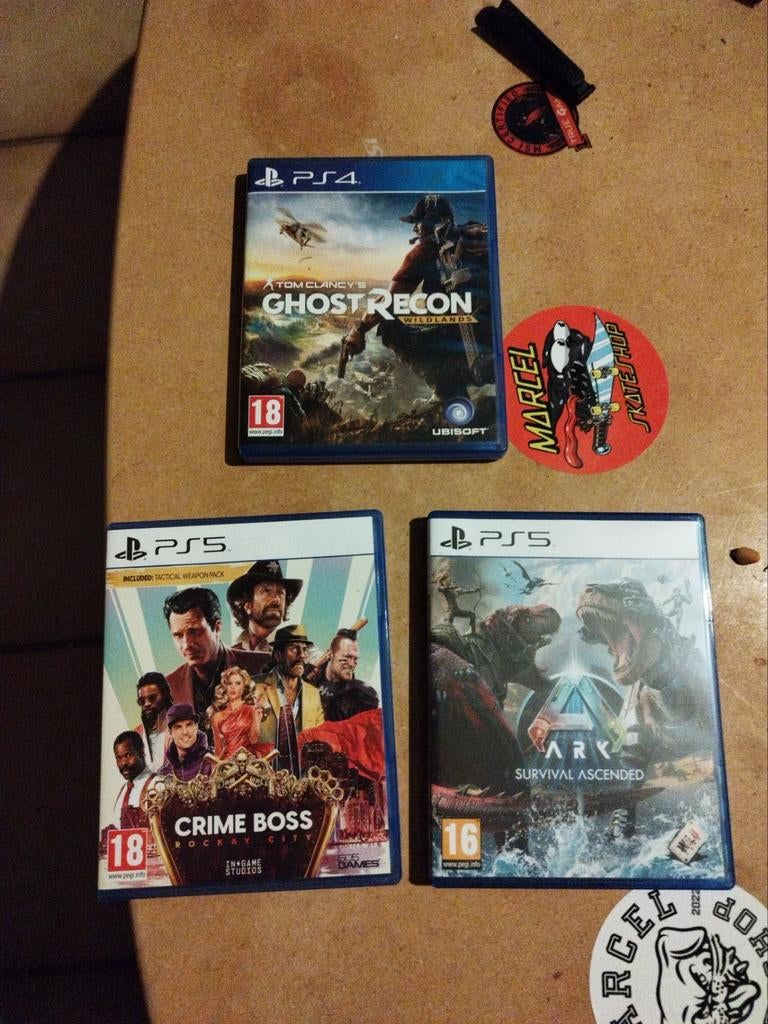 Ps5 en ps4 games ruilen mag en bieden mag, Games en Spelcomputers, Ophalen, Zo goed als nieuw