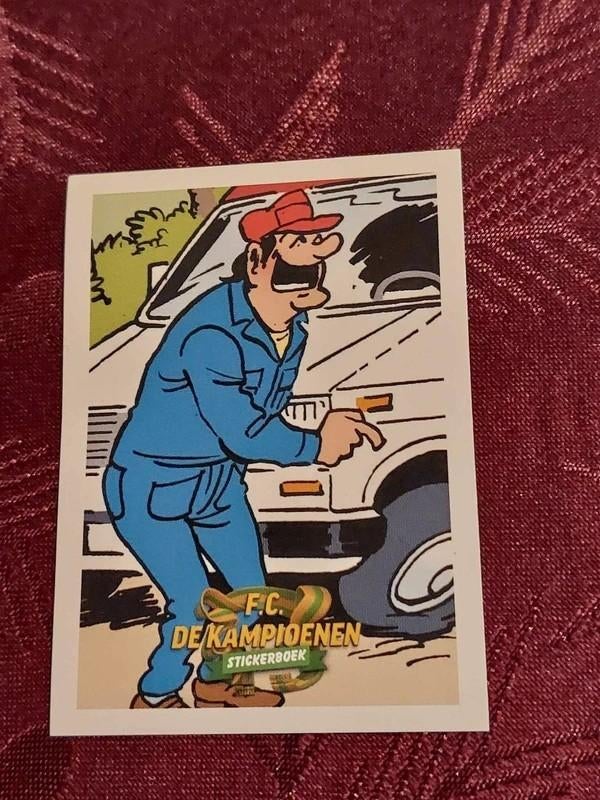 sticker / FC De Kampioenen / DDT, Verzamelen, Verzenden, Nieuw, Film, Tv of Omroep