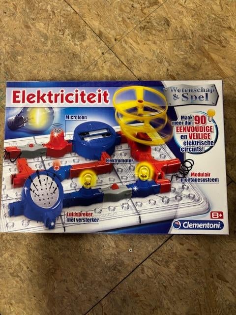 Wetenschap & Spel Clementoni – Elektriciteit, Kinderen en Baby's, Speelgoed | Educatief en Creatief, Ophalen of Verzenden, Zo goed als nieuw