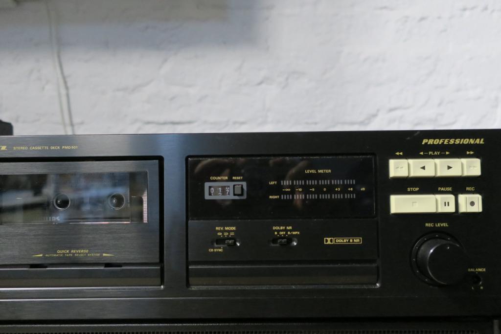 MARANTZ PAD501 Pro cassettespeler, Ophalen, Enkel, Marantz, Auto-reverse