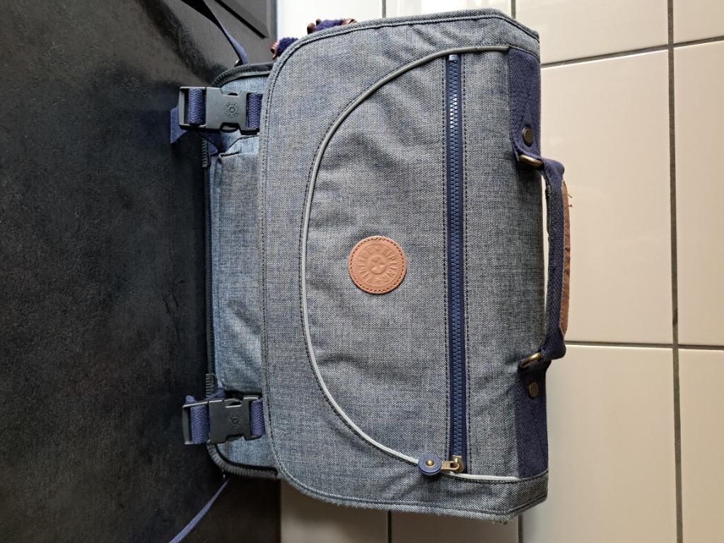 Boekentas Kipling, Ophalen of Verzenden, Zo goed als nieuw, Blauw, Rugtas