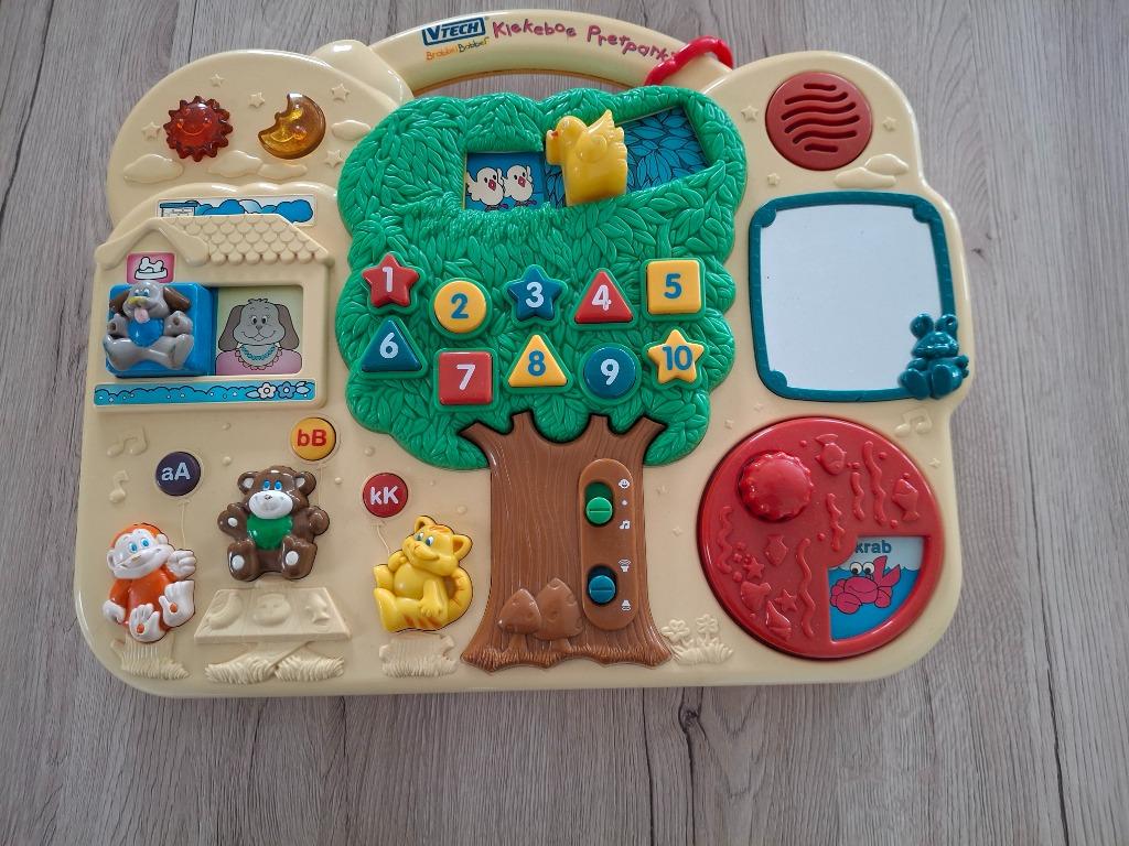 V-tech kiekeboe Pretpark, Kinderen en Baby's, Ophalen of Verzenden, Gebruikt, 6 maanden tot 2 jaar
