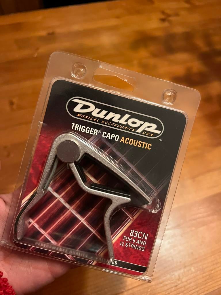 Capo acoustique Dunlop Trigger, Enlèvement, Comme neuf