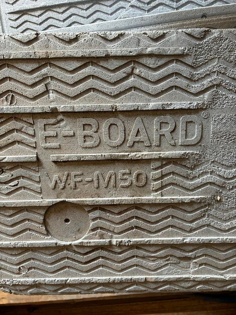 E-board wf-m50 isolatieplaten 80mm, Doe-het-zelf en Bouw, Ophalen, Overige materialen, 4 tot 8 cm, Nieuw