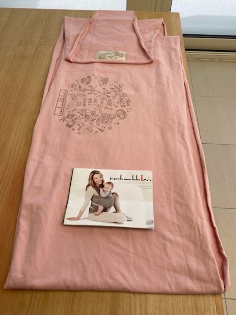 Draagdoek je porte mon bebe roze, Kinderen en Baby's, Ophalen of Verzenden, Zo goed als nieuw, Draagdoek