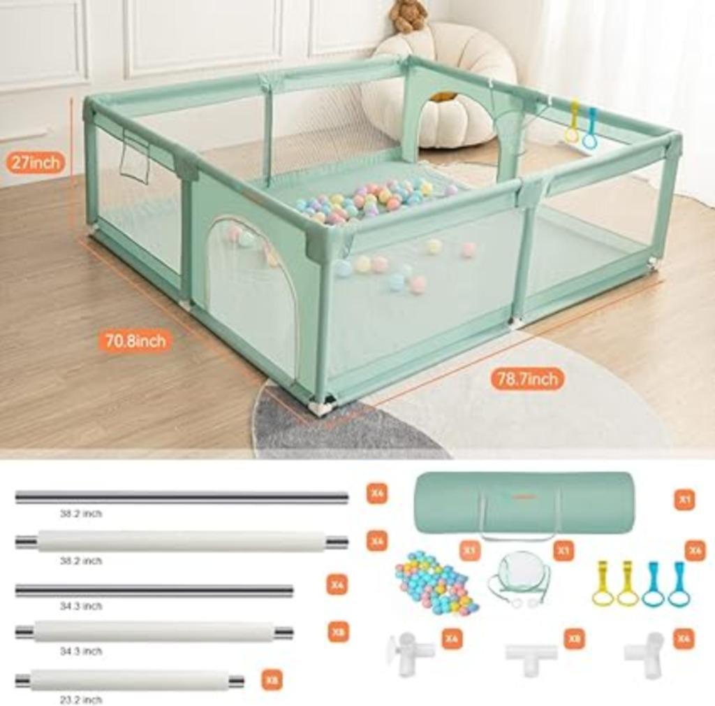 Extra grote box voor kinderen Babypark set GRATIS LEVERING, -, Verzenden, -, Vierkant