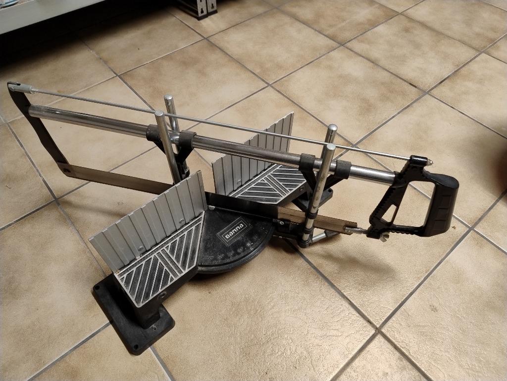 Verstekzaag, Doe-het-zelf en Bouw, Gereedschap | Zaagmachines, Ophalen, 70 mm of meer, Overige typen, Zo goed als nieuw