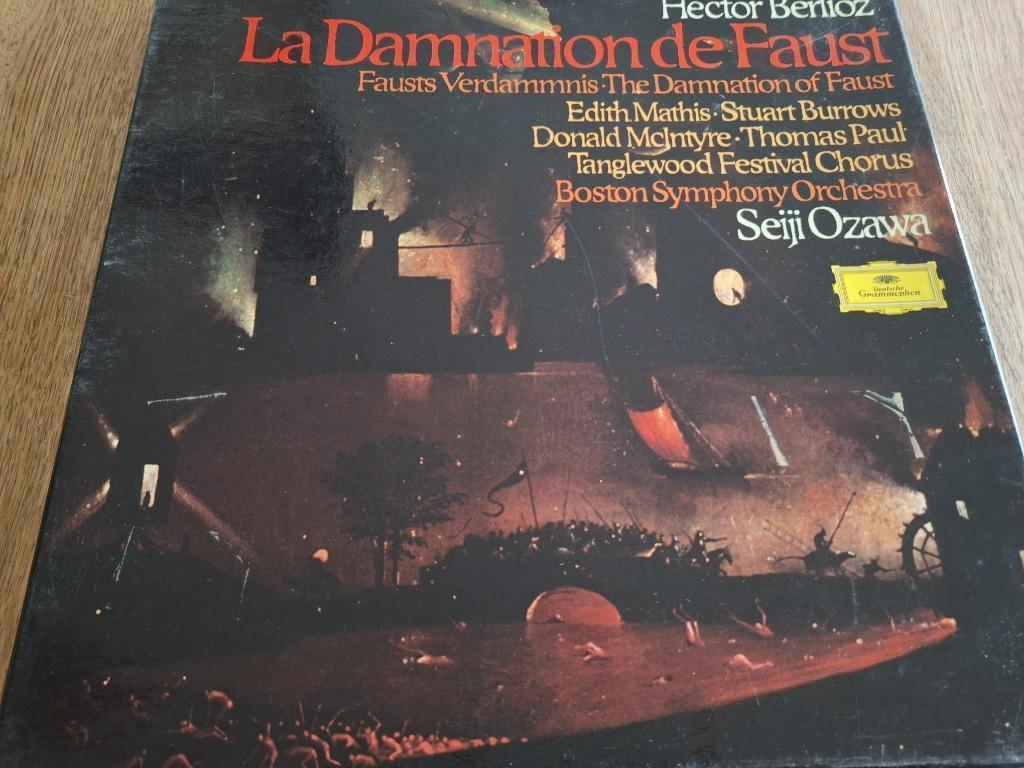 Berlioz / Ozawa - La Damnation De Faust Box 3 x Lp's Vinyl, Ophalen of Verzenden, Romantiek, 12 inch, Kamermuziek