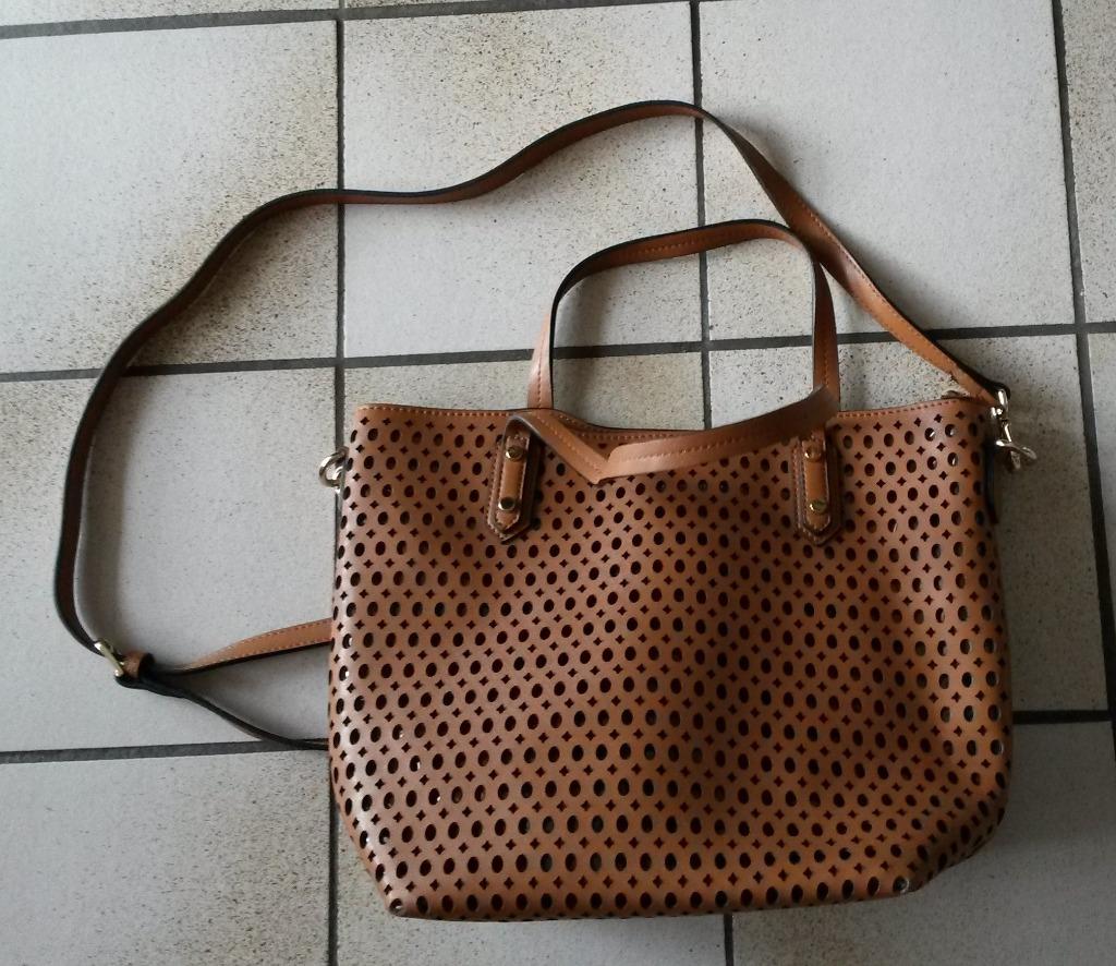 handtas vera pelle, Ophalen of Verzenden, Nieuw, Bruin, Handtas
