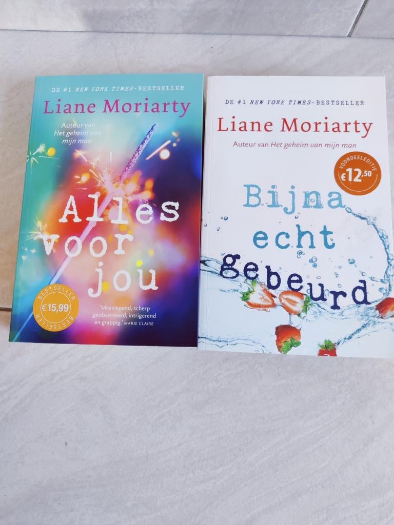 Liane Moriarty - Alles voor jou+ bijna echt gebeurd, Enlèvement ou Envoi, Neuf, Liane Moriarty