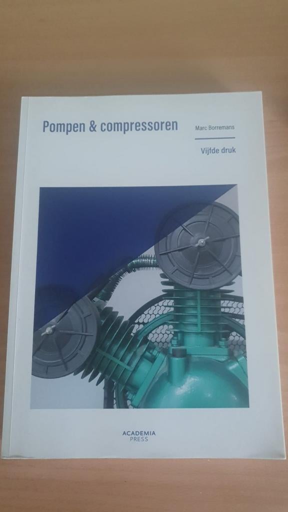 Pompen & Compressoren 5e editie te koop, Boeken, Ophalen, Zo goed als nieuw