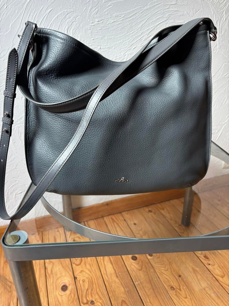 Sac Hogan gris, Handtassen en Accessoires, Ophalen, Zo goed als nieuw, Grijs
