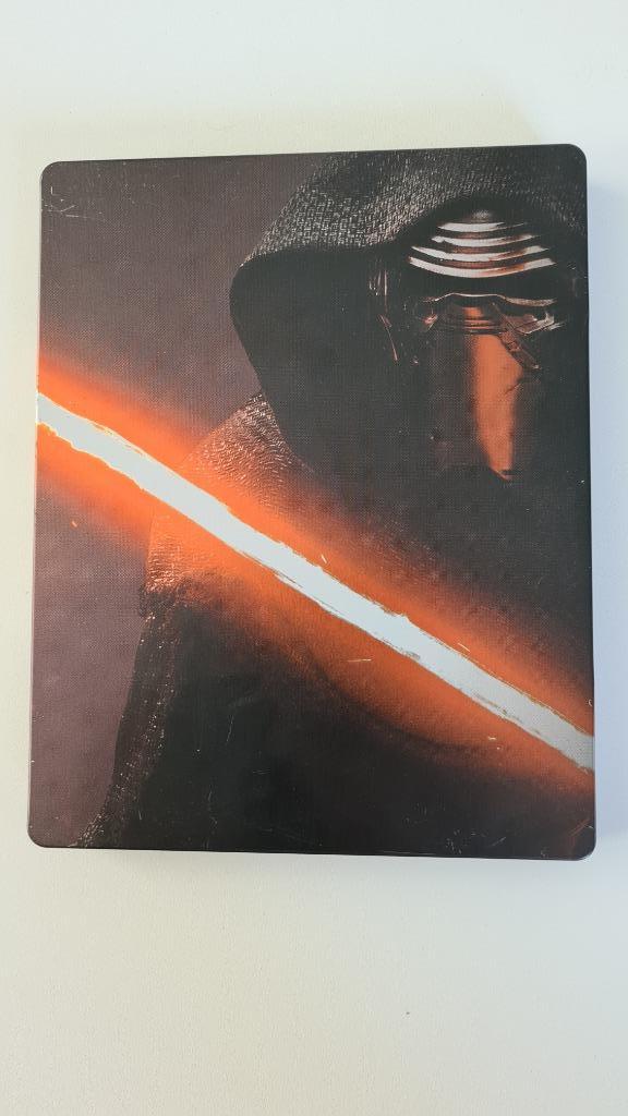 Star Wars The Force awakens 3 disk STEELBOOK, Ophalen of Verzenden, Zo goed als nieuw, Science Fiction en Fantasy