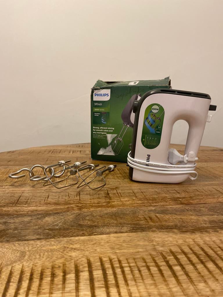 Philips Mixer 5000 series – nieuw en werkend, Ophalen of Verzenden, Nieuw