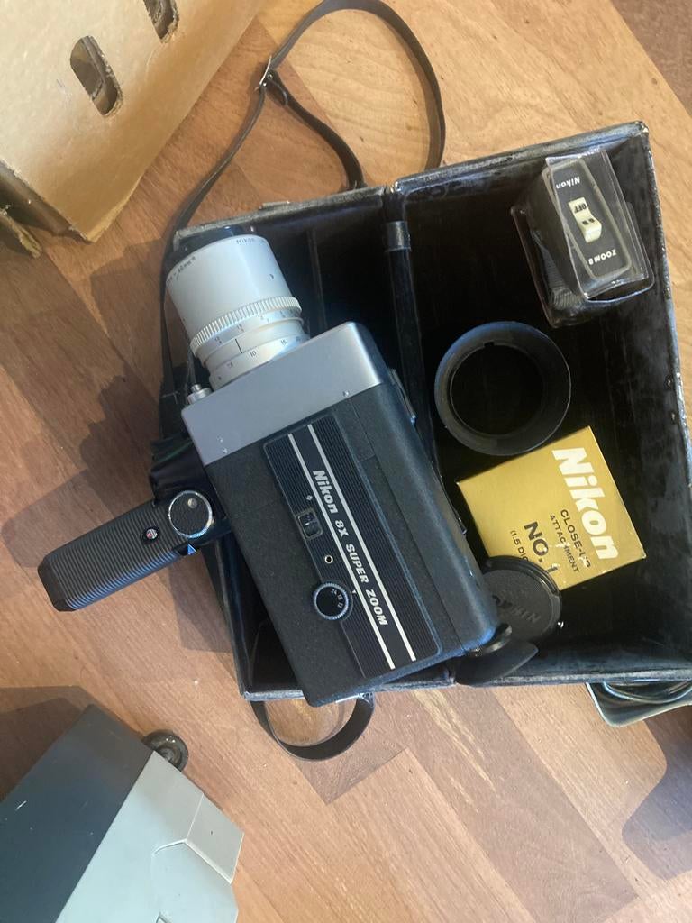 Camera super8 projecteurs et système de montage, Enlèvement, 8 mm, Caméra