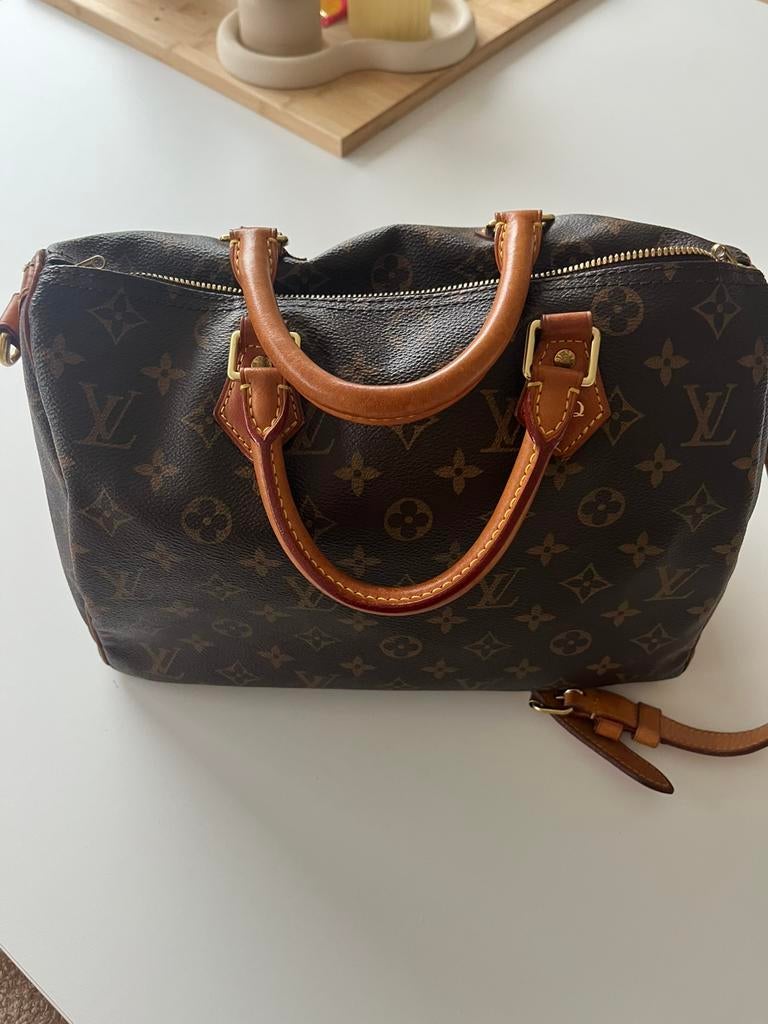 Speedy bandoulière 30 Louis Vuitton, Ophalen of Verzenden, Zo goed als nieuw