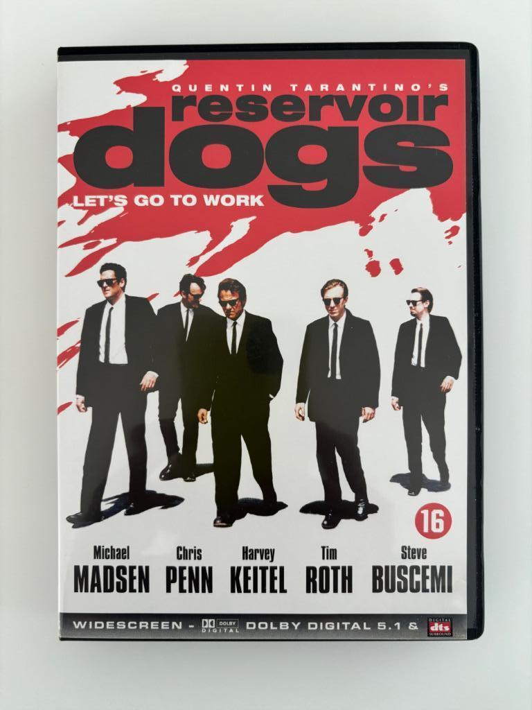 DVD Reservoir Dogs Quentin Tarantino, Ophalen of Verzenden, Zo goed als nieuw, Thrillers en Misdaad, Alle leeftijden
