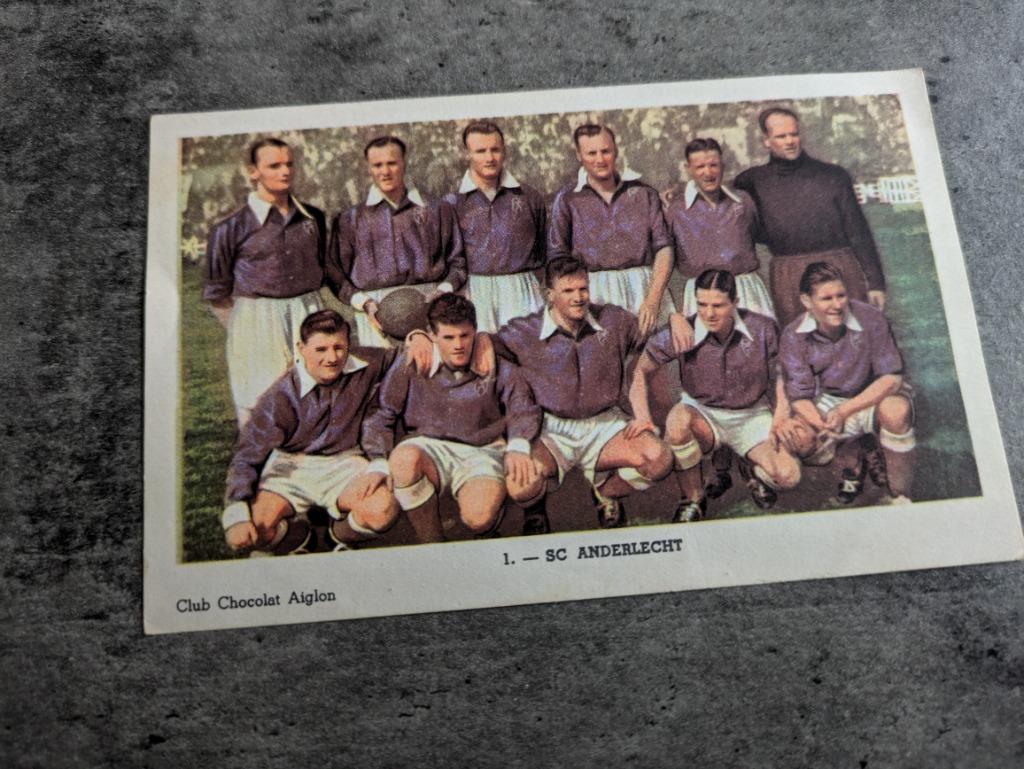 ÉQUIPE DE FOOTBALL D'ANDERLECHT AIGLON ED., Envoi