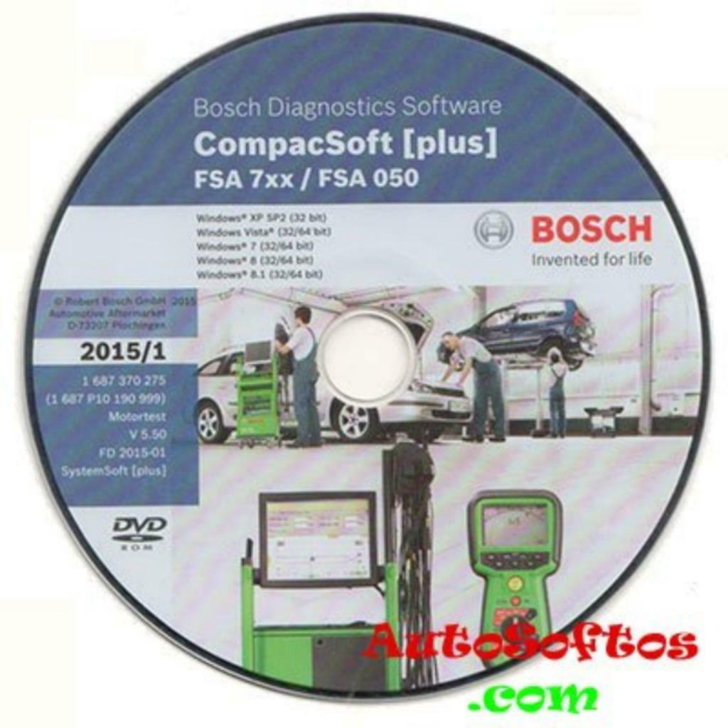 CompacSoft [plus] Bosch FSA 7XX 2015, Auto diversen, Handleidingen en Instructieboekjes, Verzenden