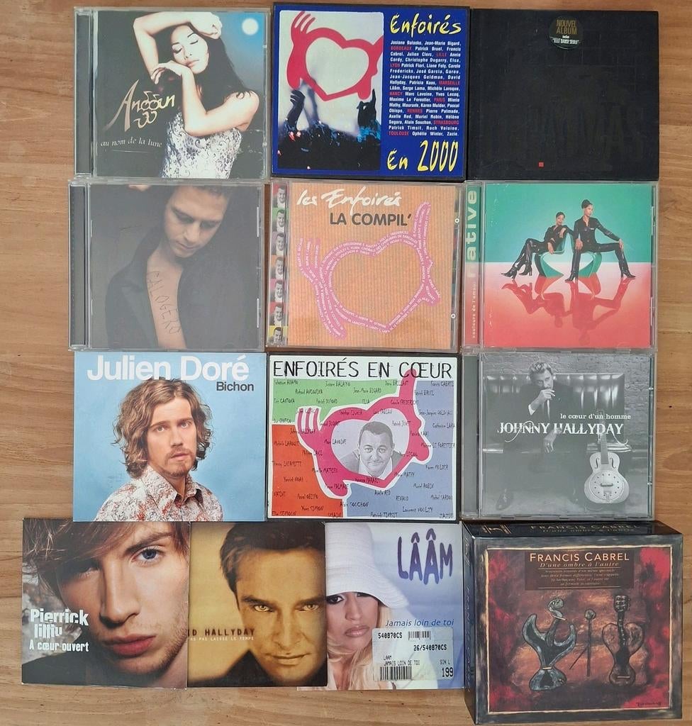 Divers cd’s d’artistes francophones, Enlèvement ou Envoi, Comme neuf