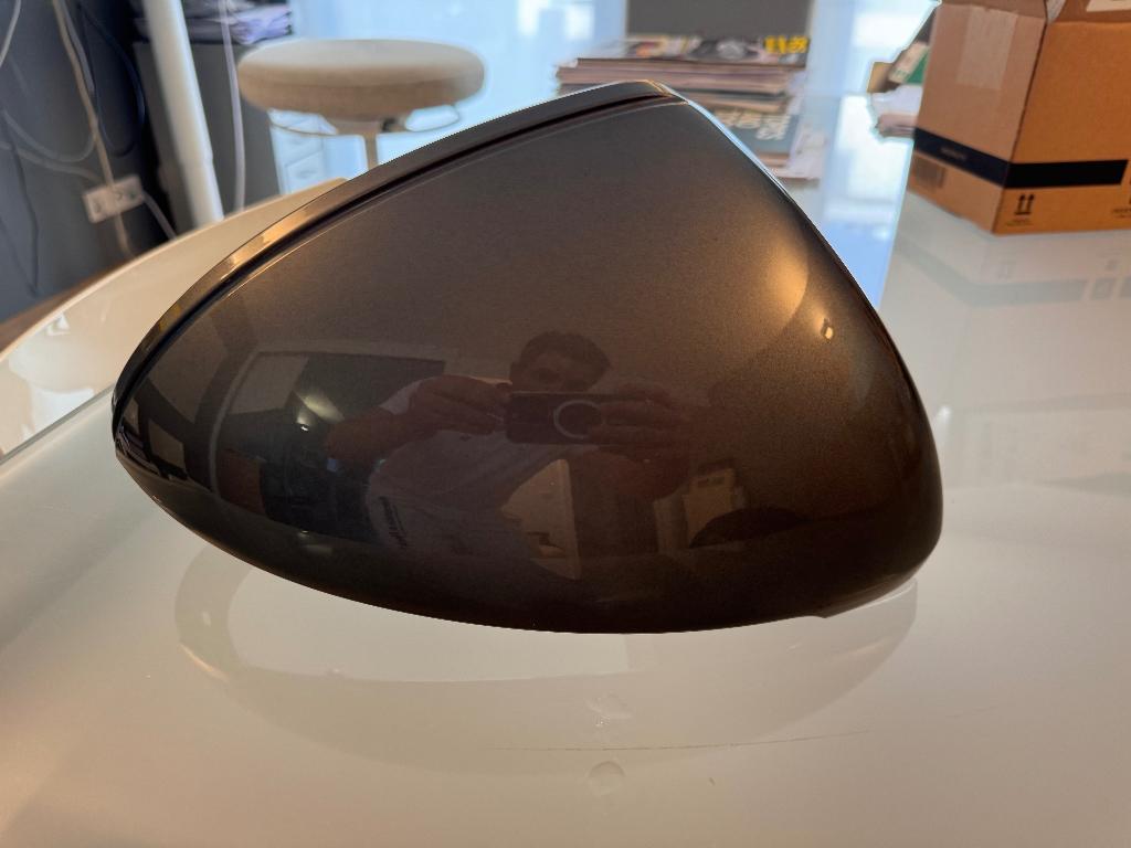 Coque rétroviseur droit grise Porsche Cayenne 92A - 958.2, Enlèvement, Utilisé, Porsche