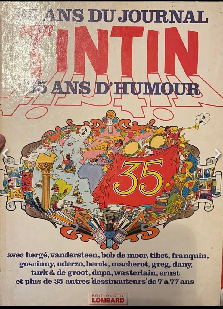 Tintin 35 ans d’humour, Boeken, Tijdschriften en Kranten, Ophalen of Verzenden, Zo goed als nieuw