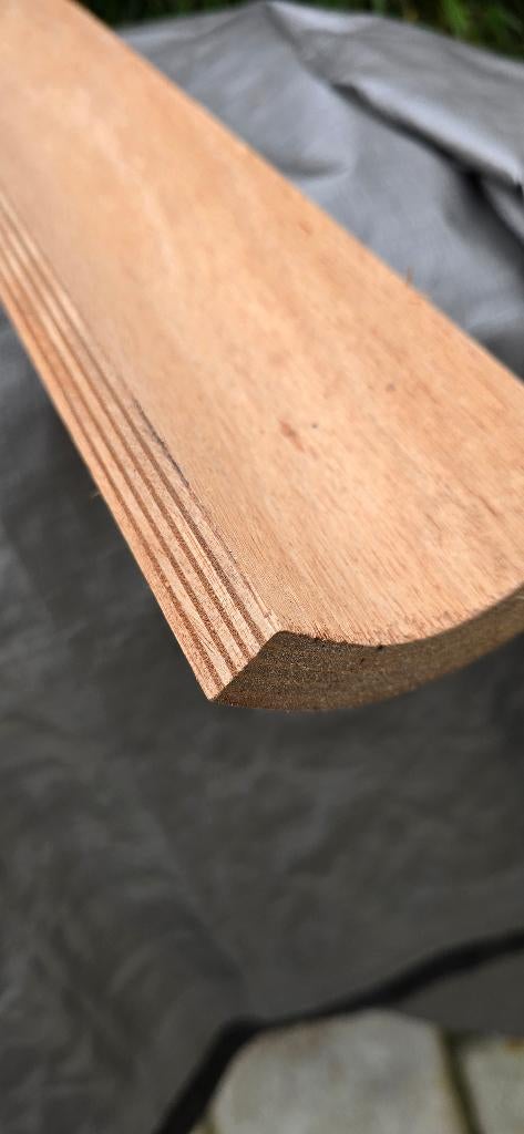 MULTIPLEX 19 mm KWARTROND (8 st) - 62 cm lang, Enlèvement, Neuf, Multiplex, Moins de 20 mm