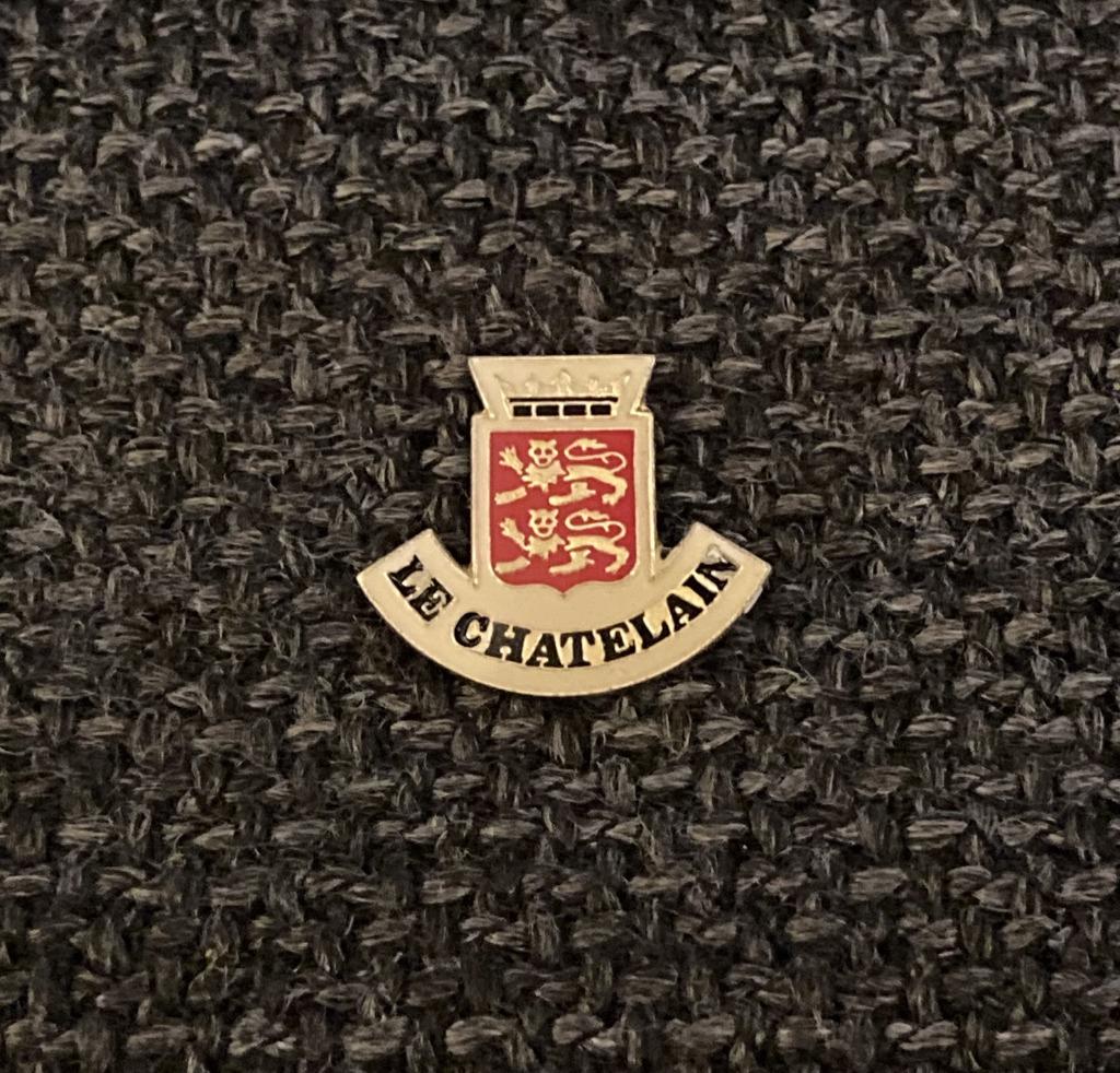 PIN - LE CHATELAIN - CAMEMBERT - KAAS - FROMAGE, Envoi, Utilisé, Marque, Insigne ou Pin's