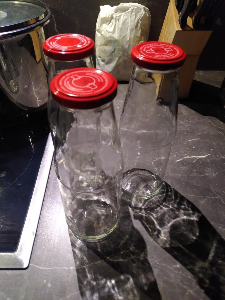 1 Passata bokalen 750ml, Huis en Inrichting, Keuken | Potten en Pannen, Ophalen, Zo goed als nieuw