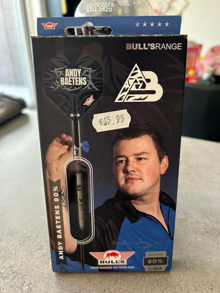 Dartspijlen BULL’S - ANDY BAETENS, Ophalen, Nieuw