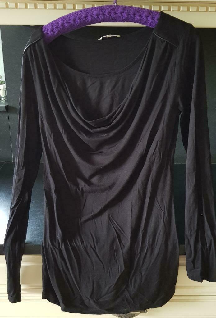 Noppies zwarte longsleeve L, Maat 42/44 (L), Ophalen of Verzenden, Zo goed als nieuw, Noppies