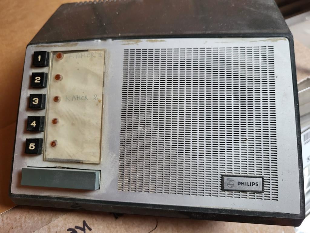 Philips LBB 7010/7011 omroepinstallatie/intercom, Audio, Tv en Foto, Ophalen, Gebruikt